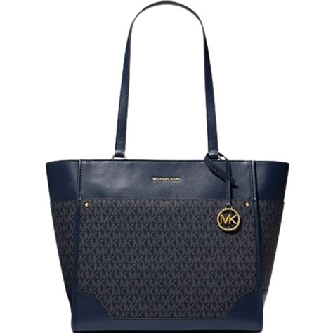 michael kors harrison large logo tote bag|Michael Kors neverfull tote.